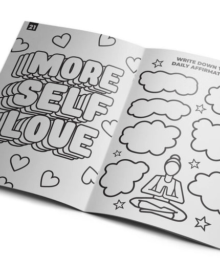 Self-Care Coloring Activity Book