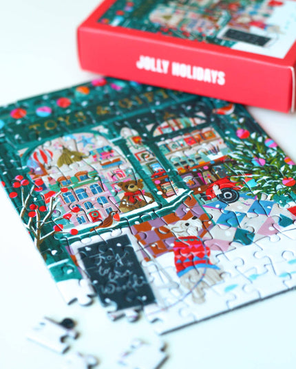 Jolly Holidays | Mini Puslespill | 99 Brikker