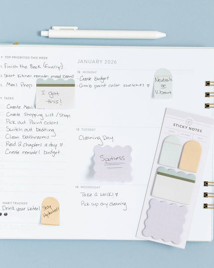 Forhåndsbestilling: Grid Sticky Notes Set