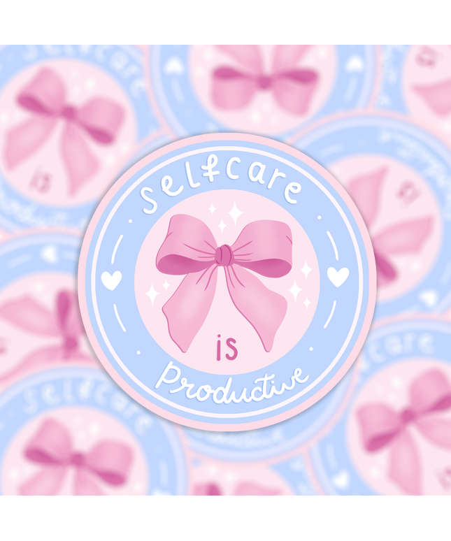 Vinyl Klistremerke | Selfcare is Productive