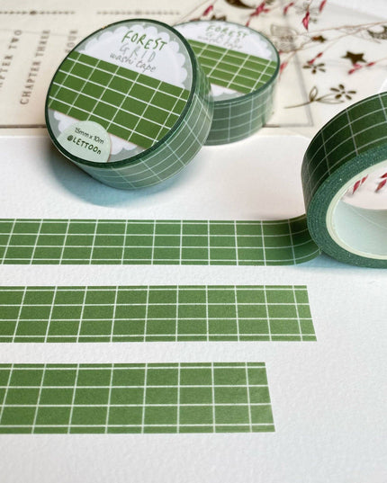 Washi Tape | Forest Grid