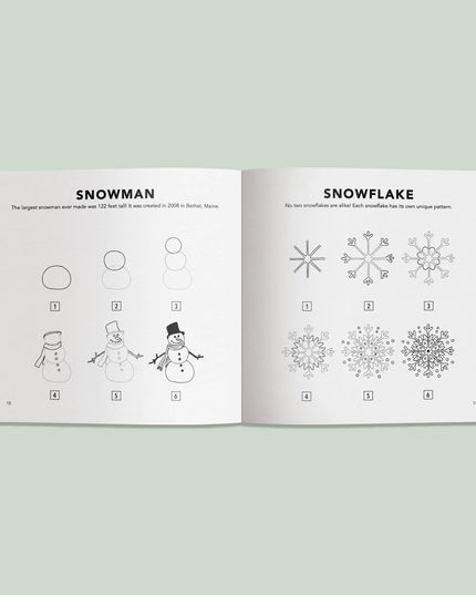 Winter Things: How to Draw Books for Kids