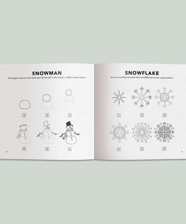 Winter Things: How to Draw Books for Kids