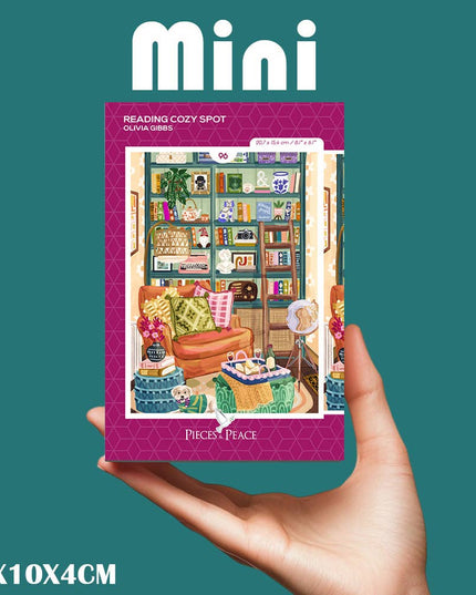Mini Puslespill 96 Brikker | Reading Cozy Spot