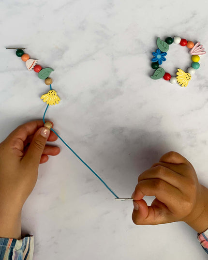 Lag Ditt Eget Blomstereng-armbånd Gavesett | Villblomster Armbånd DIY