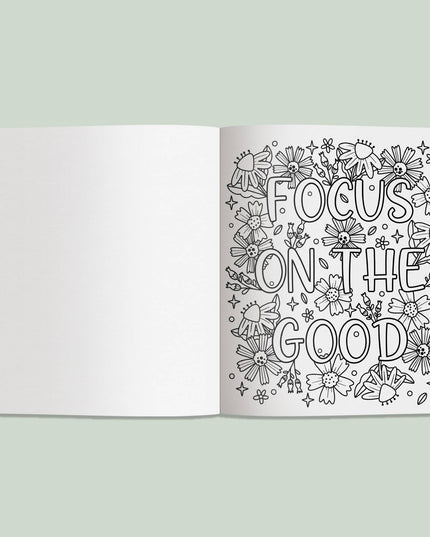Embrace the Beauty: An Adult Coloring Book | Fargeleggingsbok for Voksne
