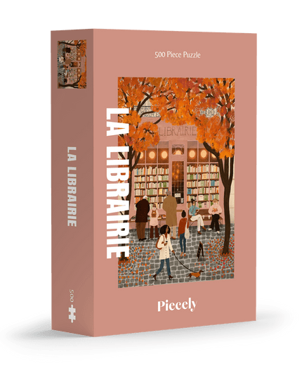 The Bookstore Puslespill | 500 Brikker