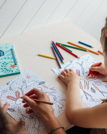 Together: A Mommy + Me Coloring Book | Mamma + Meg Fargeleggingsbok