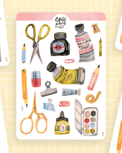 Klistremerkeark | Art Shop