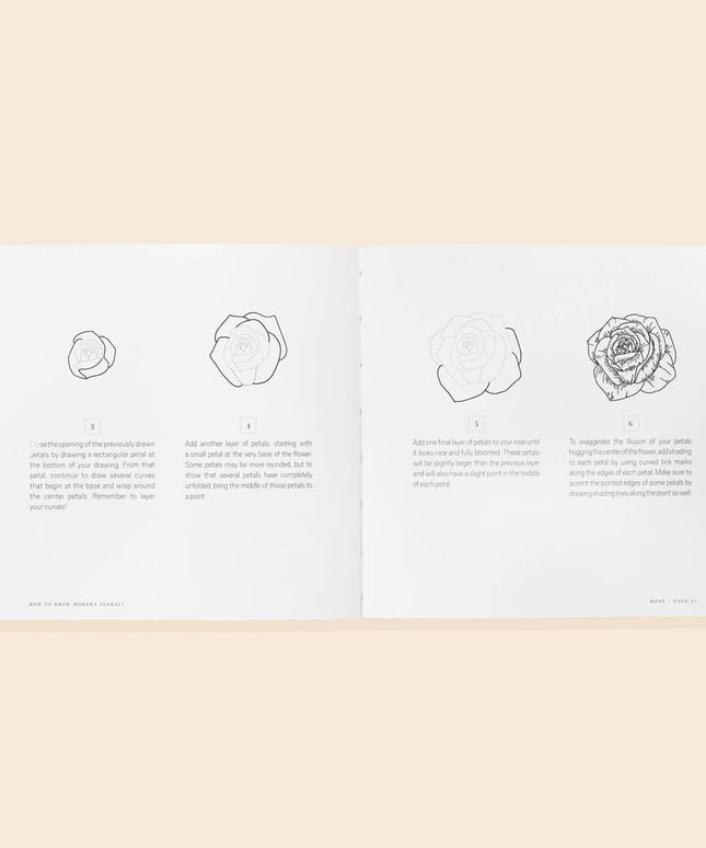 How to Draw Modern Florals