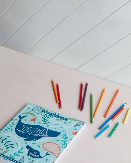 Together: A Mommy + Me Coloring Book | Mamma + Meg Fargeleggingsbok