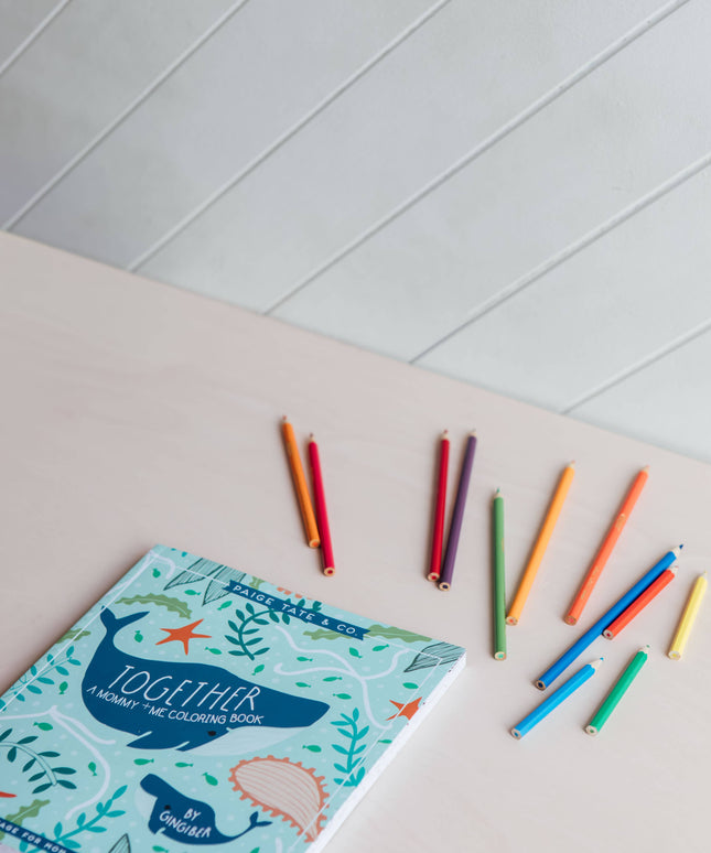 Together: A Mommy + Me Coloring Book | Mamma + Meg Fargeleggingsbok