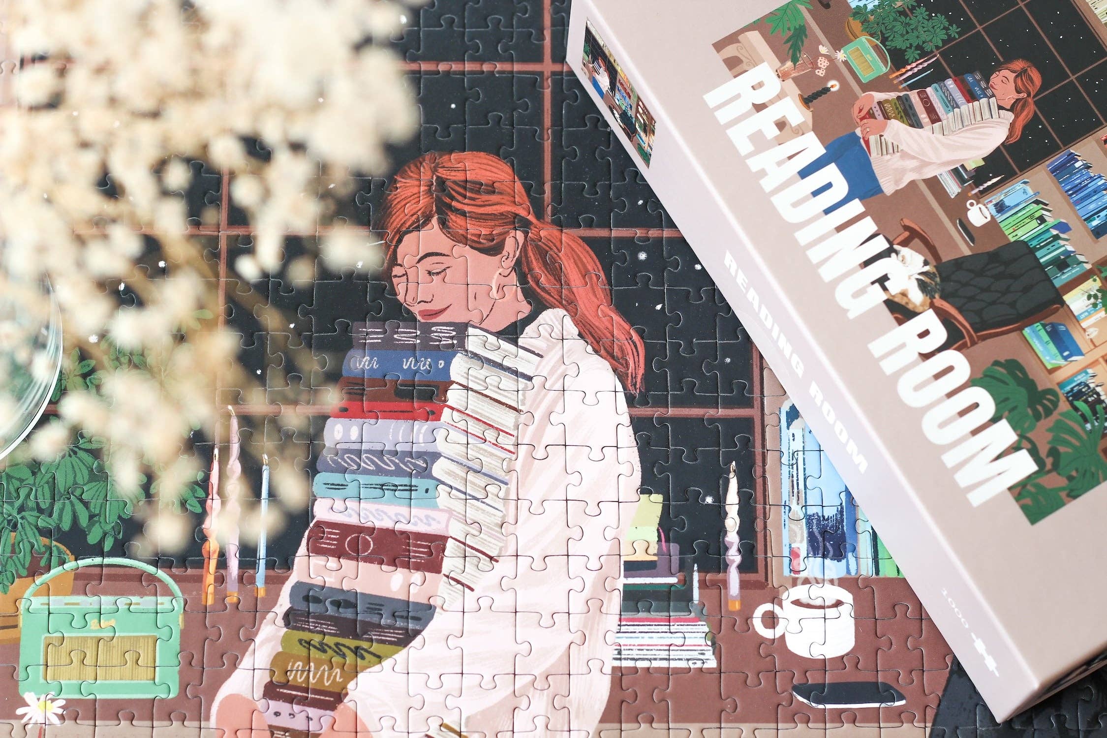 Reading Room Puslespill 1000 Brikker