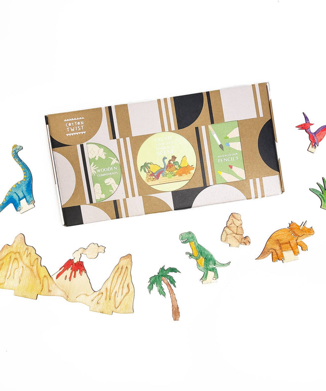 Lag Din Egen Dinosaurverden | DIY Dinosaur Hobbysett For Barn