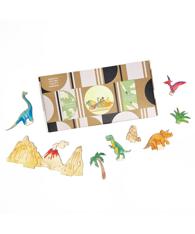 Lag Din Egen Dinosaurverden | DIY Dinosaur Hobbysett For Barn