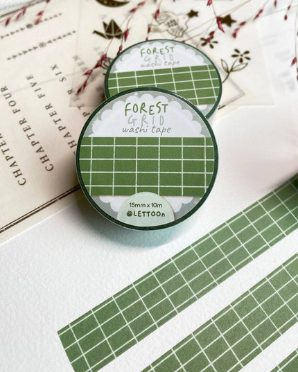 Washi Tape | Forest Grid