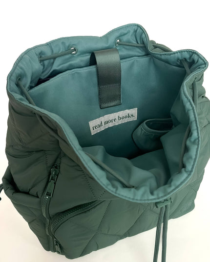 The Bookish Backpack: Green