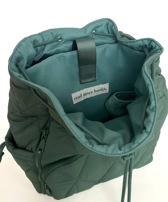 The Bookish Backpack: Green