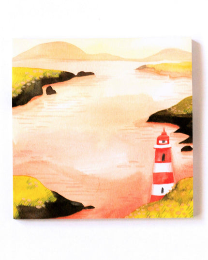 Sticky Notes | Klistrelapper | Lighthouse on a Cliff