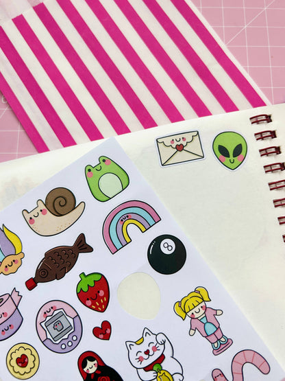 Trinket Collector Planner Sticker Sheet