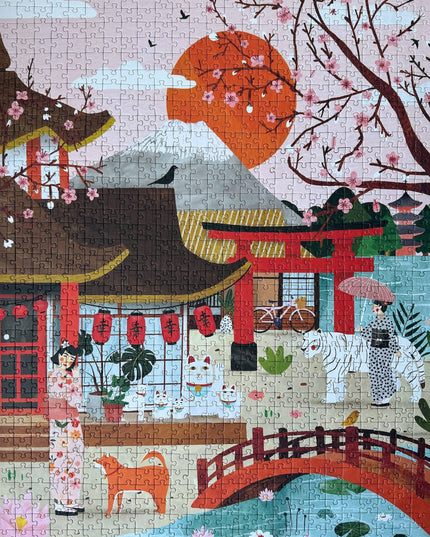 Puslespill | Welcome to Japan | 1000 Brikker