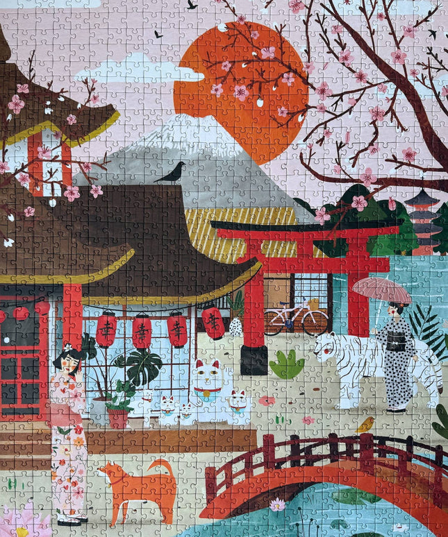 Puslespill | Welcome to Japan | 1000 Brikker