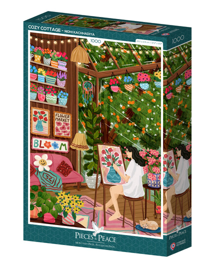 Puslespill 1000 Brikker | Cozy Cottage