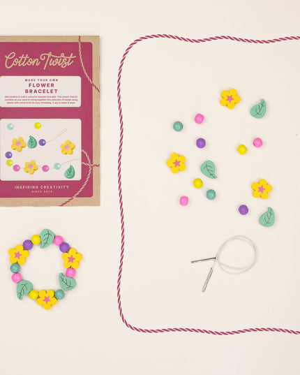 Lag Ditt Eget Blomster-armbånd Sett | Armbånd DIY