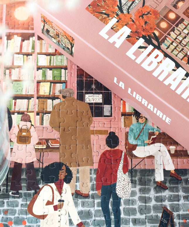 The Bookstore Puslespill | 500 Brikker
