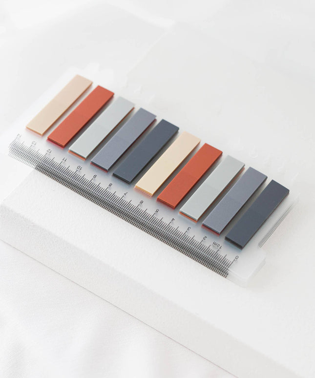 Coral Slate | adhesive strips | sticky notes | stationery