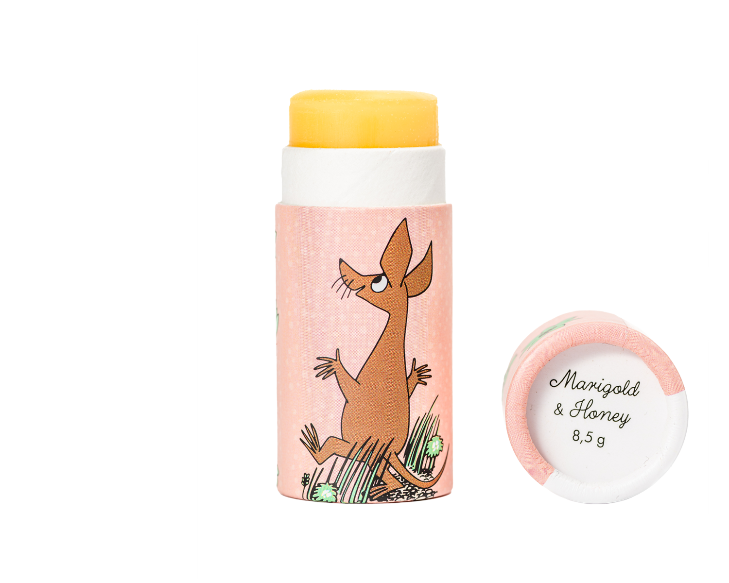 Mummi «Sniff» av G&L – Leppepomade av bivoks med ringblomst og honning