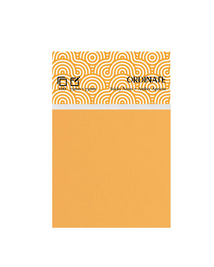 Amber Apricot Palette Collection Sticky Notes 75mm/100 ark
