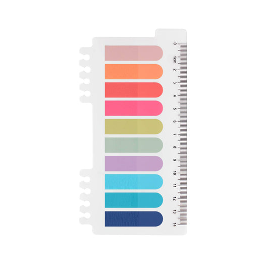 Vibrant Summer Selvklebende notislapper - Klistrelapper - Sidemarkører