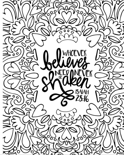 Beauty in the Bible 2: A Christian Coloring Book | Kristen Fargeleggingsbok for Voksne