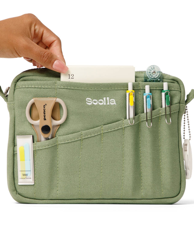 Forhåndsbestilling | Soolla® Studio Pouch, 80's Windbreaker | Hobbyveske