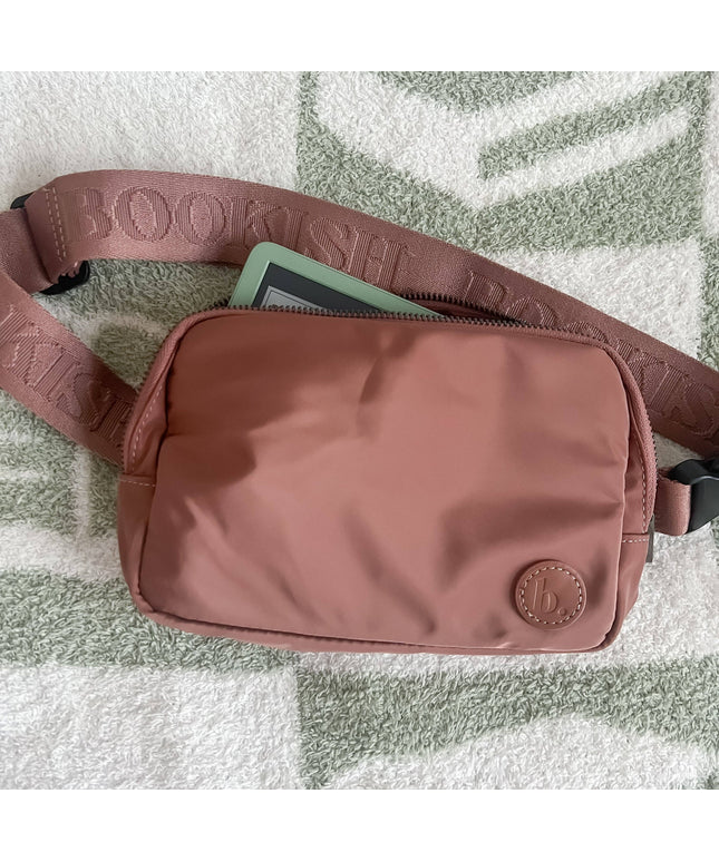 The Bookish Belt Bag: Dusty Pink