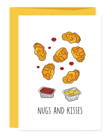 A6 Kort - Nugs and Kisses