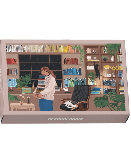 Reading Room Mini Puslespill, 99 Brikker