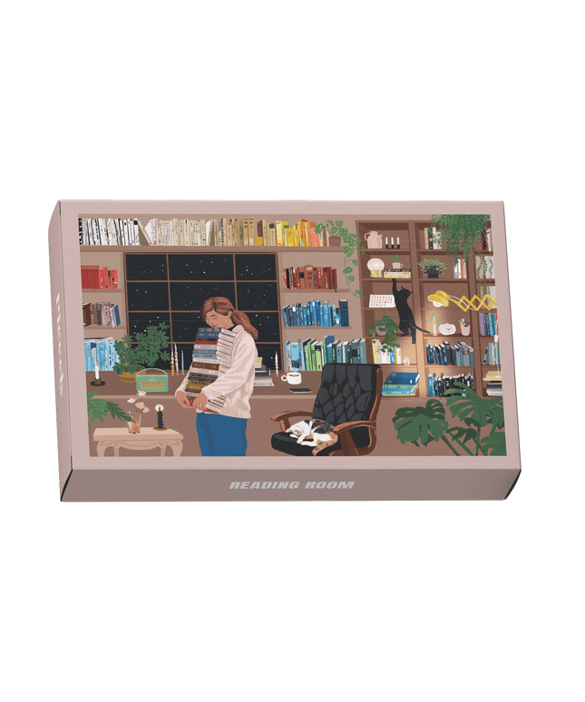 Reading Room Mini Puslespill, 99 Brikker