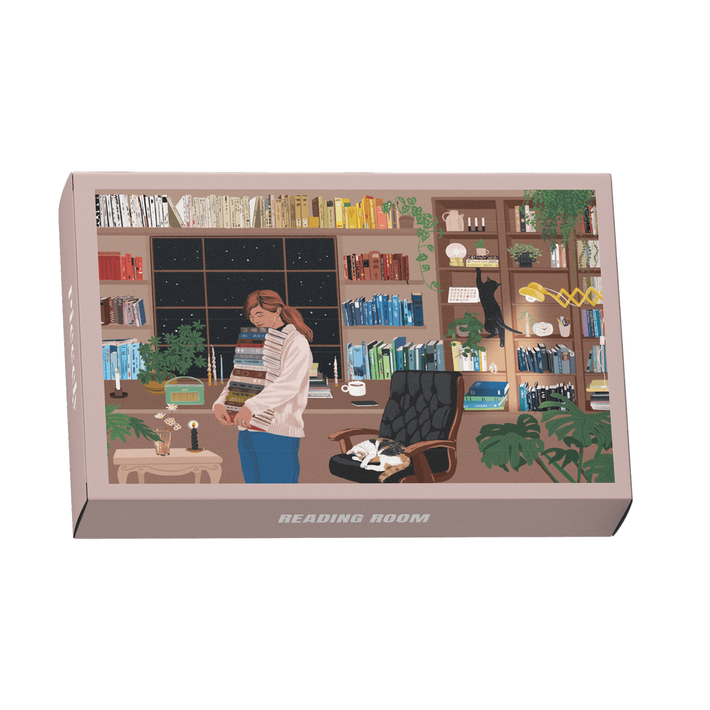 Reading Room Mini Puslespill, 99 Brikker