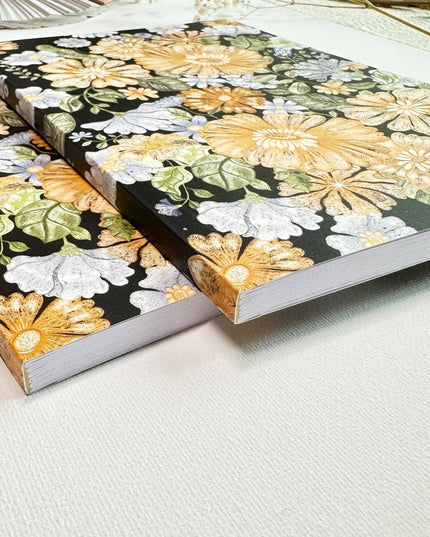 Dot Grid Notatbok | Dark Botanical